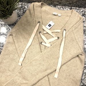 Gap Shoelace Sweater